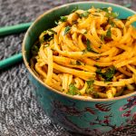 Bowl of Peanut Noodles