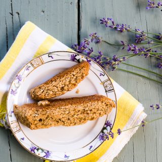 Lavender-Almond Biscotti