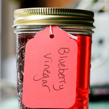 Blueberry Vinegar
