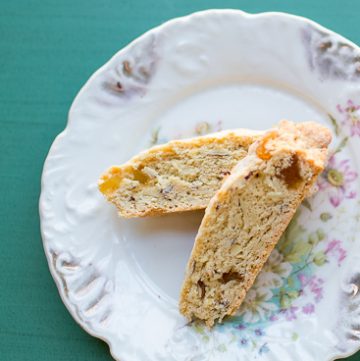 Ginger Almond Biscotti