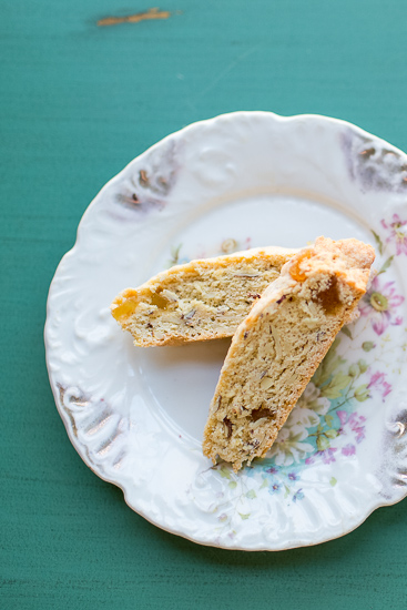 Ginger Almond Biscotti