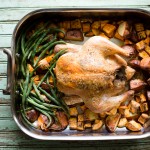Thyme-Roasted Chicken with Potatoes | Sidewalk Shoes