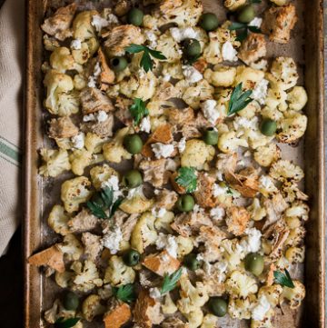 Roasted Cauliflower Salad