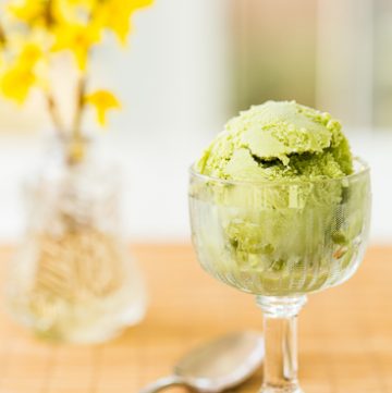 Matcha Green Tea Frozen Yogurt