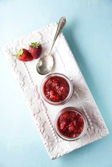 Strawberry chia jam