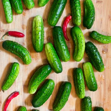 Spicy Dill Pickles