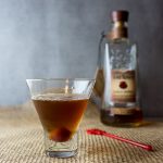 Maple Manhattan - a fall twist on a classic bourbon cocktail