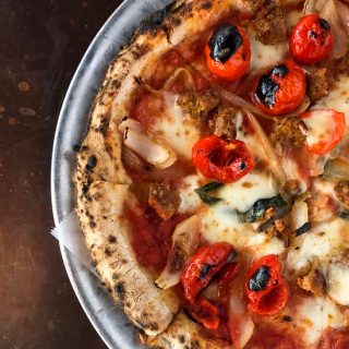 Salsiccia + Peppe Pizza from Fiamma Pizza Company