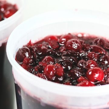 Mulled Homemade Cranberry Sauce