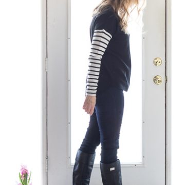 Winter Capsule Wardrobe outfit of the day