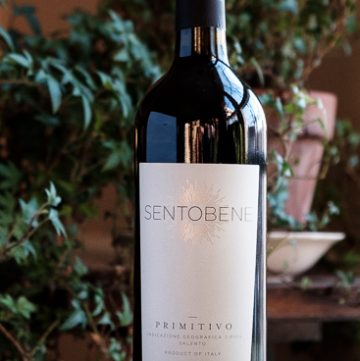 2016 Sentobene Primitivo Wine