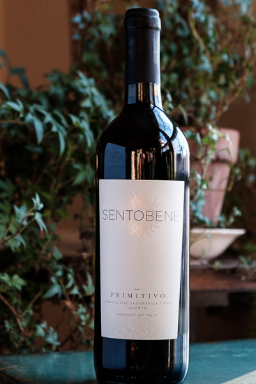 2016 Sentobene Primitivo Wine