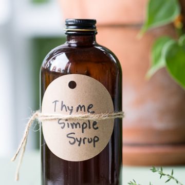 Thyme Simple Syrup