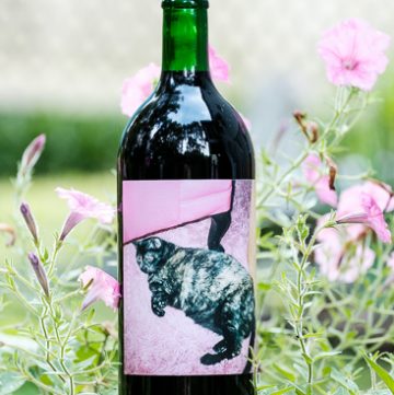 Bottle of Gia Coppola's red blend #thirsty